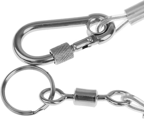 Amazon キーチェーン ストラップ クリップ 1 4m 安全ロープ コイルストラップ カラビナ付き 引き込み式 アニメ 萌えグッズ 通販