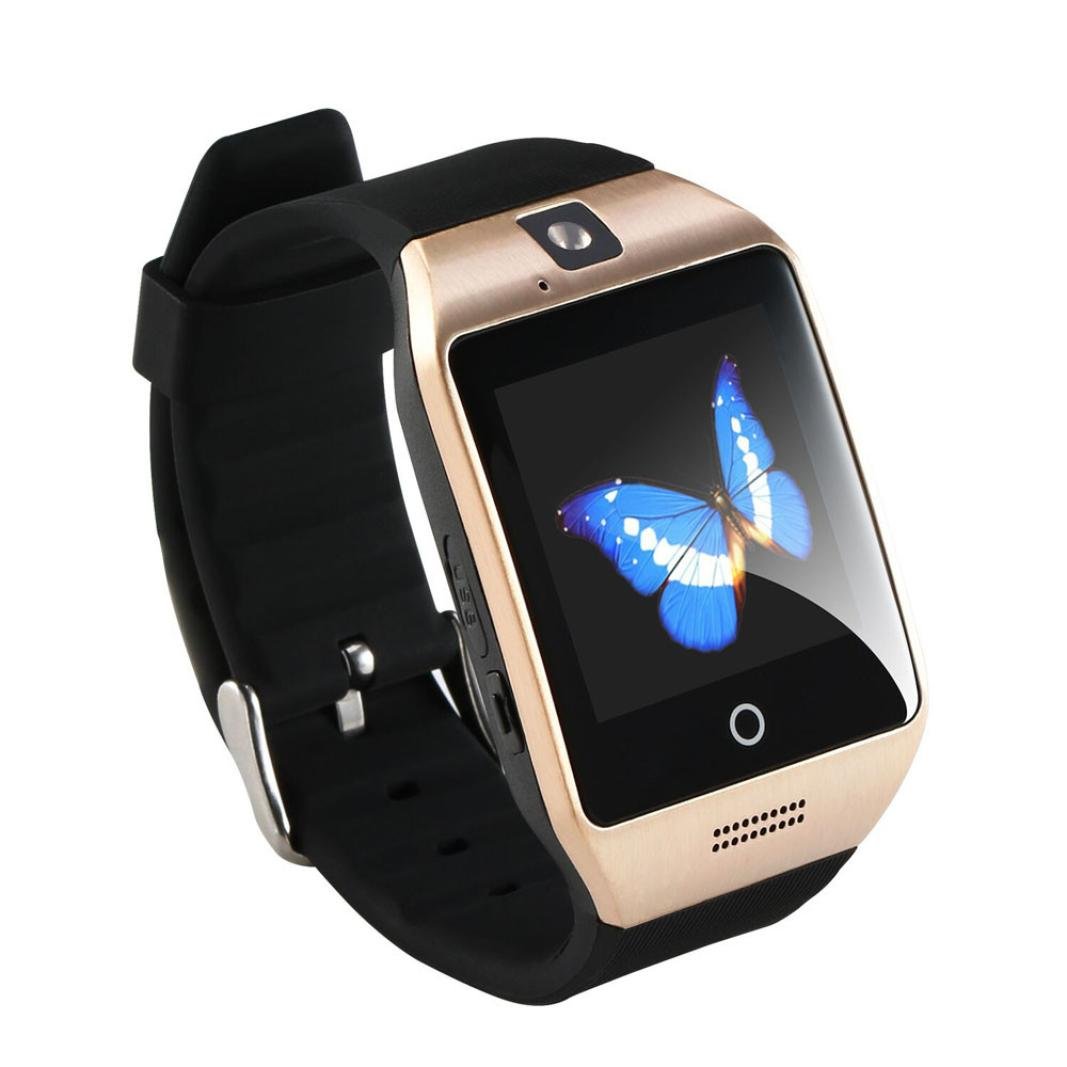 bovake Smart Watch, q18s Smart Bluetooth reloj GSM Cámara TF ...