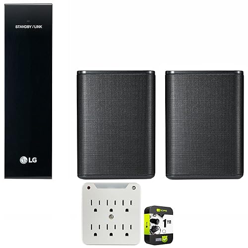 LG SPK8-S Sound Bar Wireless Rear Speaker Kit Bundle