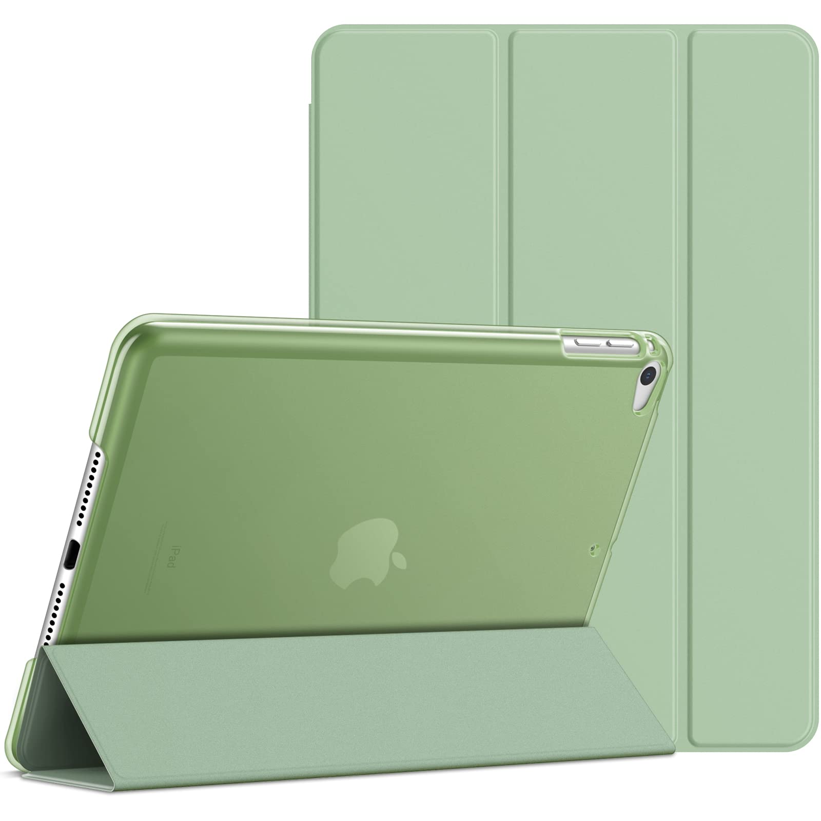 JETech Case for iPad mini 5 (2019 Model 5th Generation), Smart Cover with Auto Sleep/Wake (Matcha Green)