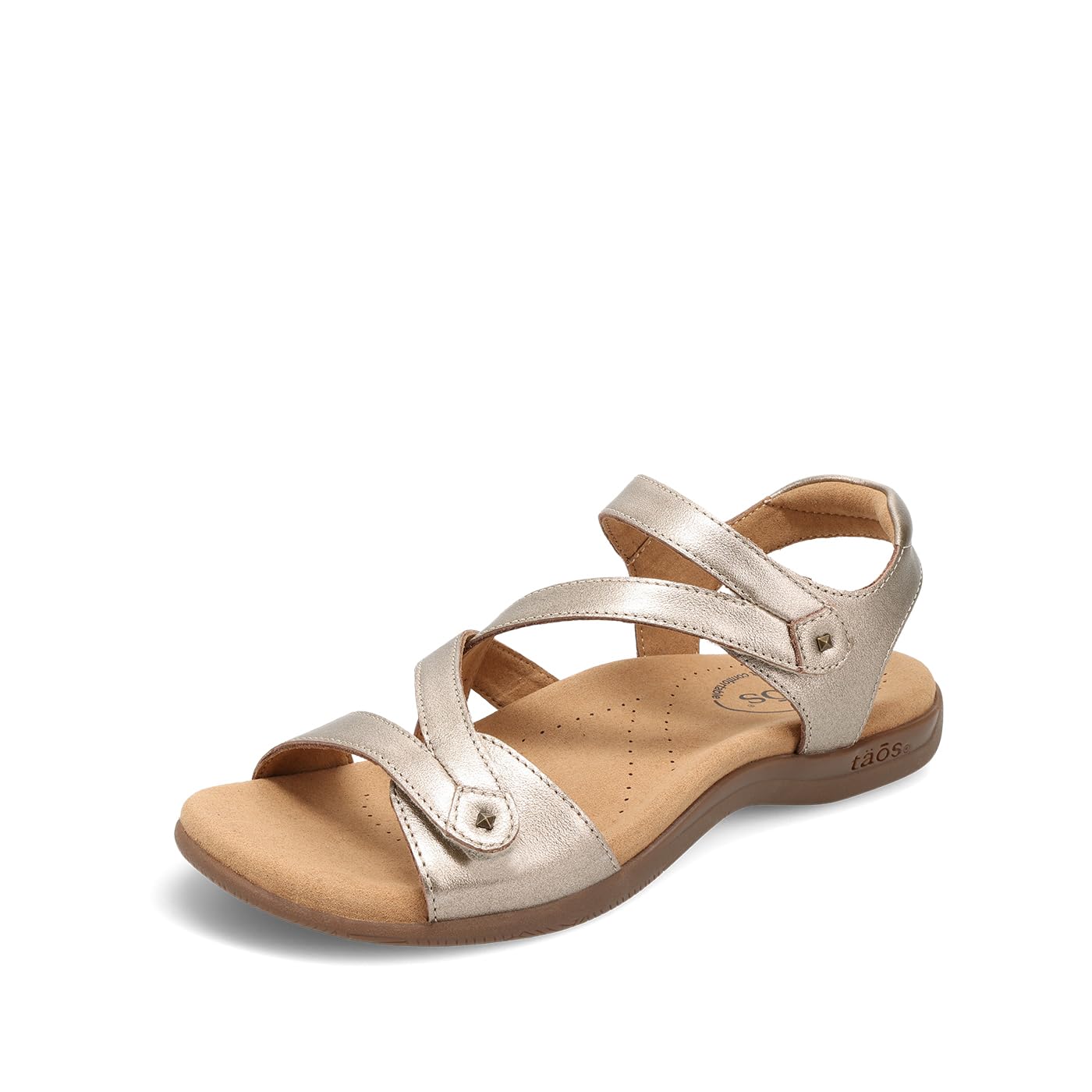 Taos Footwear Women's Big Time Champagne Sandal 12 (M) US Image