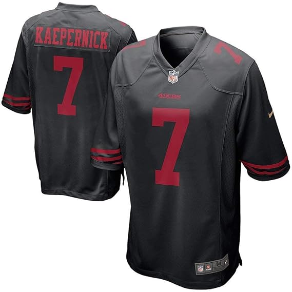 black kaepernick jersey for sale