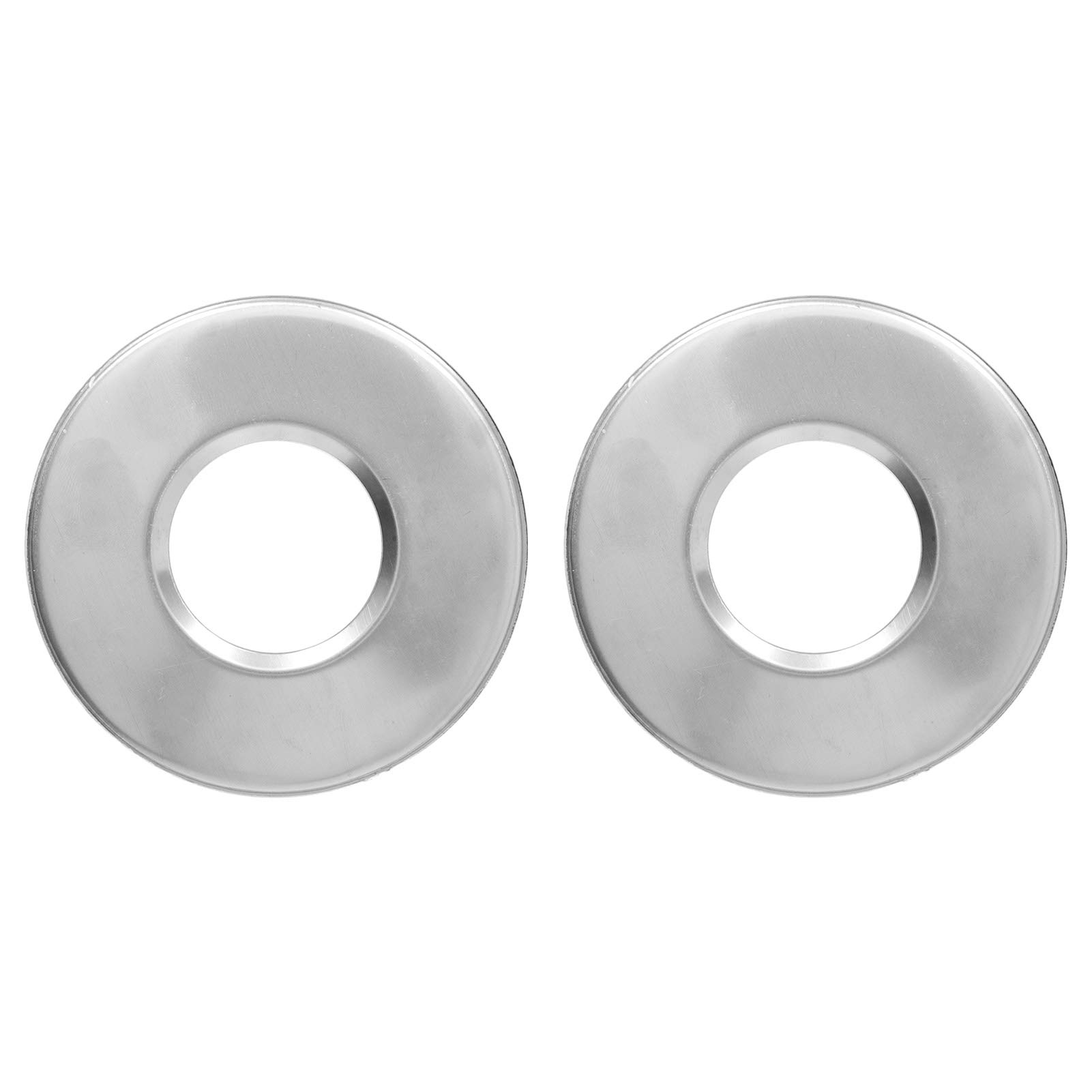2Pcs Swimming Pool Ladder Escutcheon Cover Plate High Hardness Stainless Steel Plate for 5cm Ladder Pipe Pool Hand Rail Replacement Parts