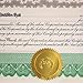 Foil Seal for Certificates, Diplomas, Notary, etc., 2