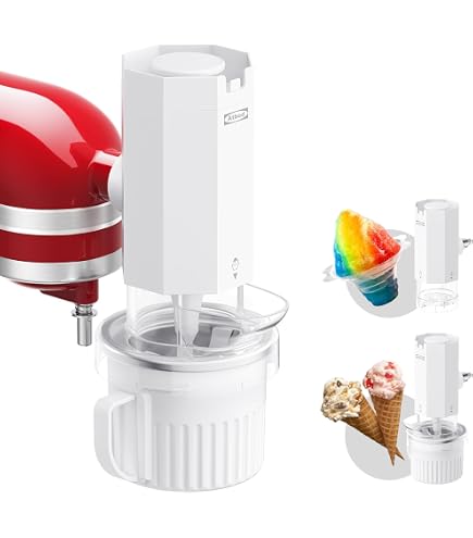 Amazon.com: KitchenAid KAICA Ice Cream Maker Attachment - Fits all