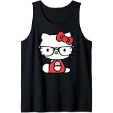 Hello Kitty Nerd Glasses Tank Top Small
