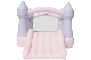 Bounceland Bouncy Castle Daydreamer Cotton Candy Bounce House, Pastel Bouncer with Slide, 12 ft L x 9 ft W x 7 ft H, UL Blower Included, Trendy Bouncer for Kids, Indoor and Outdoor Use