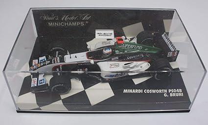 Amazon Com European Minardi Ps 04 B Z Baumgartner 1 43 Scale Diecast Model Toys Games