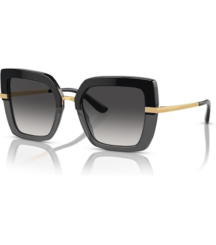 Amazon.com: Dolce & Gabbana DG4373 Top Havana Transparent Brown