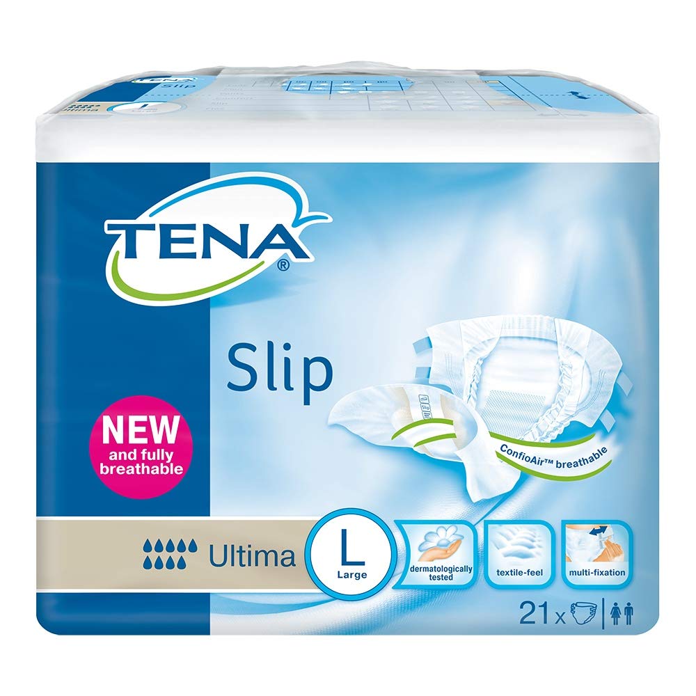 TENA Slip Ultima Large 1 Pack of 21 Amazon.co.uk Health & Personal Care
