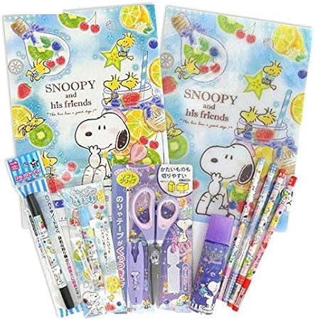 Amazon Co Jp 福袋 スヌーピー 文具セット ｂセット Fuku4107 2210円 税抜き 相当 おもちゃ