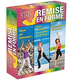 Coffret Remise en forme : Gym en douceur + Une semaine pour être en forme + Gymnastique débutants - Pack