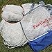 Soccer Goal Net Football Polyethylene Training Post Net Full Size (Net only)