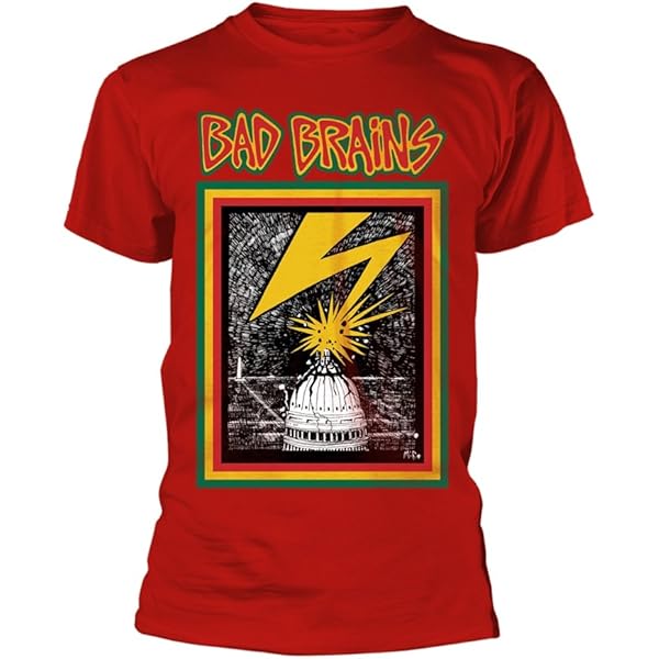 Plastic Head Bad Brains 'Bad Brains' (Yellow) T-Shirt (Small