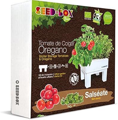 SeedBox SBBISA - Kit huerto urbano de tomates cherry y orégano ...