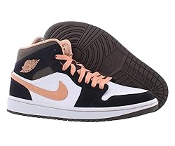 Nike Jordan 1 Mid Peach Mocha Women
