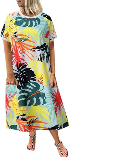 tropicalage tee dress