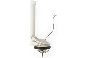 Toilet Flush Valve for One Piece Toilets with Flapper and Chain Toilet Flapper Valves Replacement Compatible with Glacier Bay