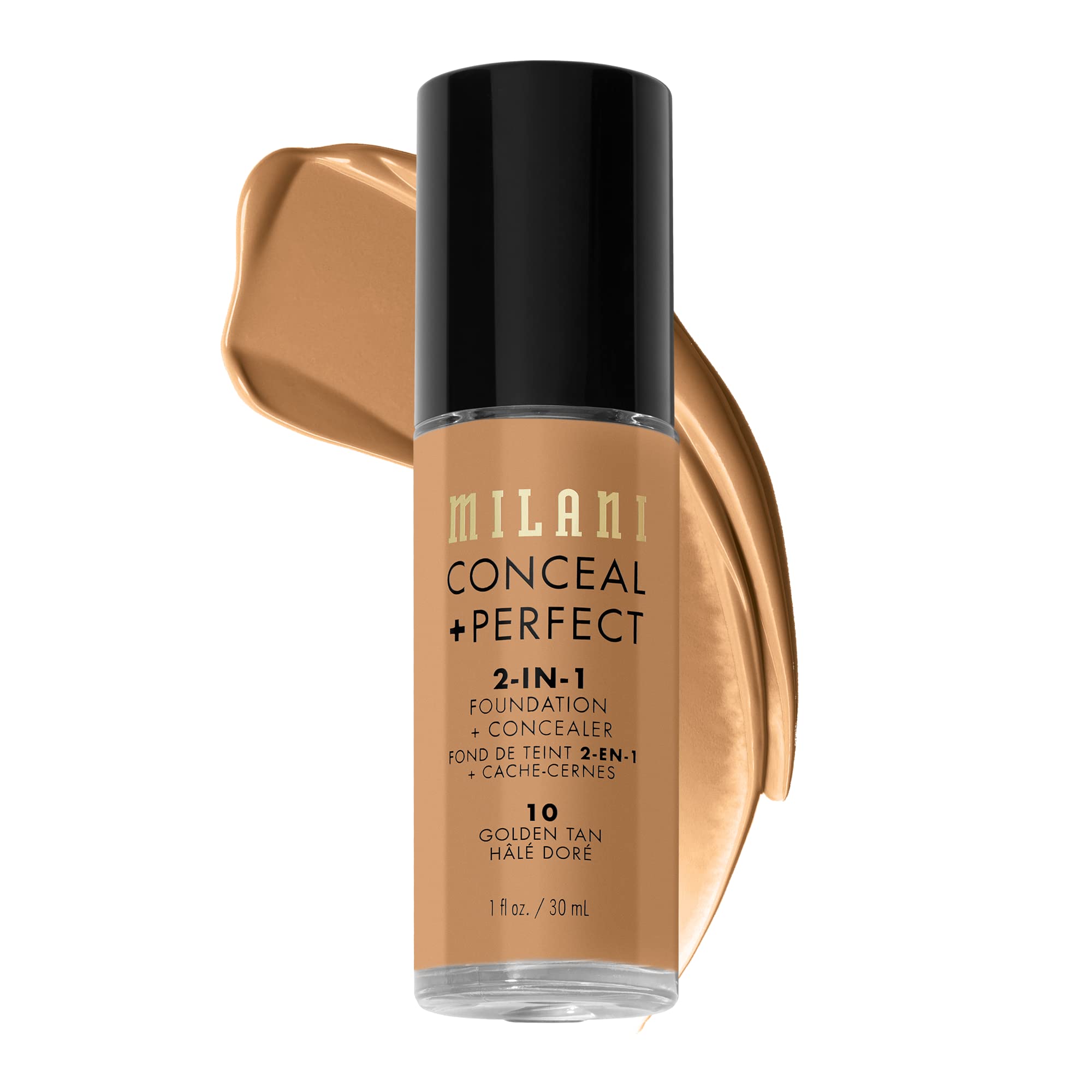 MILANI Conceal + Perfect 2-In-1 Foundation + Concealer - Golden Tan โ image 1
