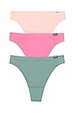 Bonds Women's Seamless Icons Thong in Stretchy High
