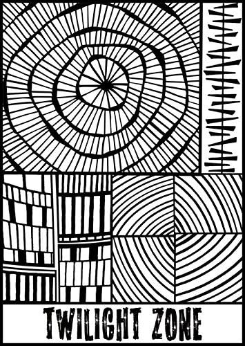 Twilight Zone Texture Stamp