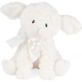 GUND Baby Lena Lamb Keywind Musical Sensory Toy for Babies 10 Months+ | Musical Sensory Toy Teaches Cause and Effect, Promotes Self-Soothing and Encourages Tactile Play with Soft Plush Fabrics