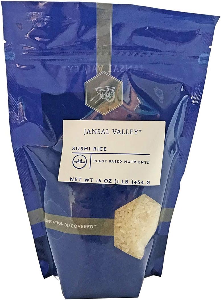 Jansal Valley Sushi Rice, 16 Ounce