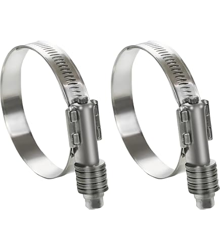 Breeze CT-500L Heavy Duty Constant Torque Liner Clamp - Stainless Steel, Fits 4-1/4" To 5-1/8" Diameter - View #3
