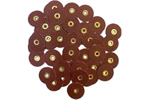 WAYMIL E C Moore's Adalox Coarse 7/8" Sanding Disc Snap On Metal Center Pack of 50