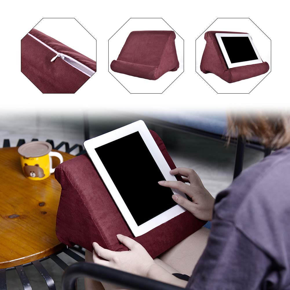 burobedarf schreibwaren tablethalter ipad stander halterung fur bett tisch tablet halter kissenstander tablet kissen kompatibel mit apple telefon ipad samsung galaxy ereader buch buchhalter telefon stander sofa auto buromobel