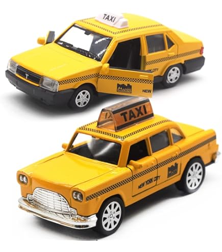 迫力満点‼️KING YELLOW CAB 1/18スケール I Love New York Modern