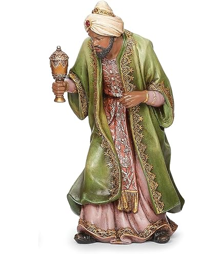 Amazon.com: Lladro Three Kings Nativity Set - King Balthazar with