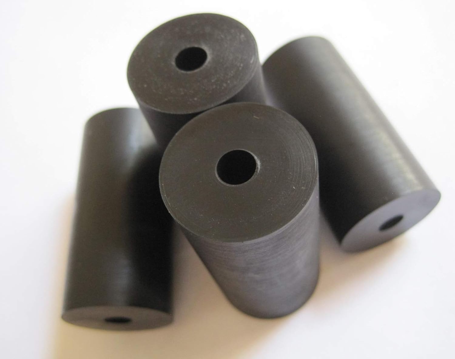 4Pack Premium Quality MultiPurpose Rubber Spacer 1" OD