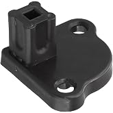 4 Pack,Gazebo Foot Brackets, Plastic Feet Pads, for 21x21mm | Square Tube Pop-Up Canopy Tent Leg Base Supports, to Improve Stability on Grass, Sand