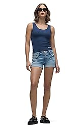 HUDSON Women's Croxley Mid Thigh Short (Flap), Anthem