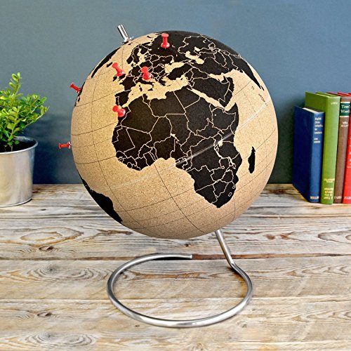 SUCK UK Large Cork Globe collection of cool unique weird amazon gift items