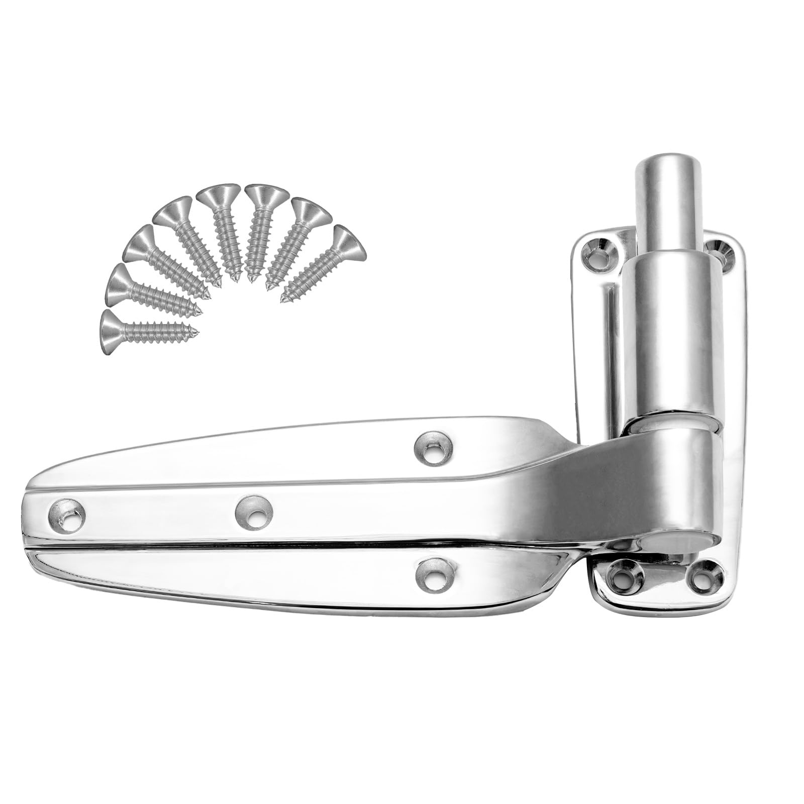 Photo 1 of  Walk in Cooler Freezer Door Hinge, 1248 Spring Assisted Hinge, Flush Offset, 11248000004 