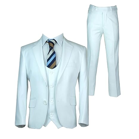 SIRRI Exklusiv Slim Fit Formelle Pagenjunge Anzuge, Designer Jungen Hochzeit Ball Kommunion Anzug