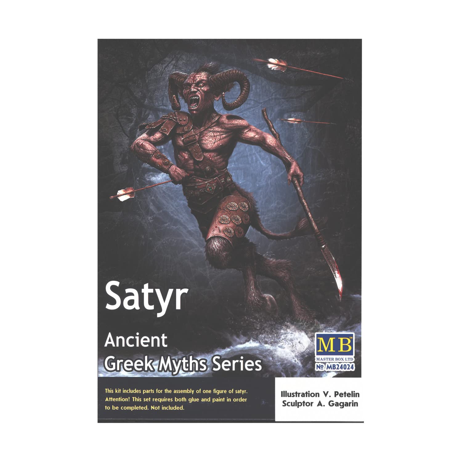Masterbox 1:24 - Ancient Greek Myths Series, Satyr