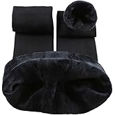 Romastory Winter Warm Leggings Women Elastic Thick Thermal Legging Pants Fleece Lined Tights