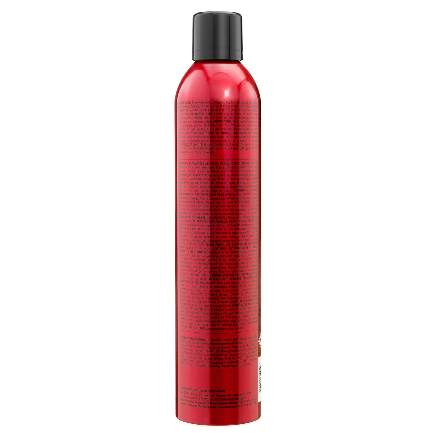 SexyHair Big Spray & Play Harder Firm Volumizing Hairspray, 10 oz: Premium Beauty