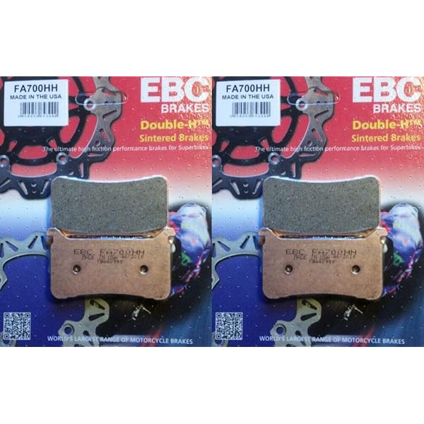 Brake Pads EBC doubleH焼結ブレーキパッド＃FA124HH EBC DoubleH Sintered Brake