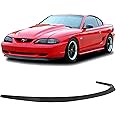GT-Speed Compatible/Replacement for Front Bumper Lip, OE Style PU Front Lip Spoiler Black, 1994 1995 1996 1997 1998 Ford Mustang Base GT MACH 1