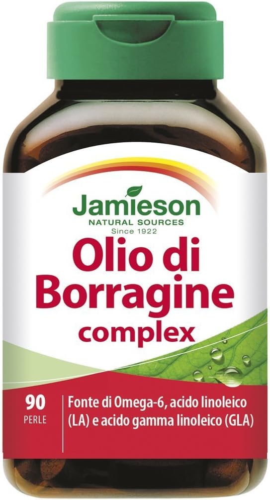 JAMIESON OLIO DI BORRAGINE 90 PERLE