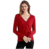 Sunfaynis Women's Long Sleeve Thin Lightweight Cardigan Sweaters for Women Dressy Summer Spring Fall Cardigan
