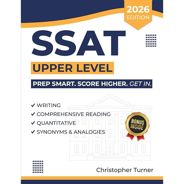 SSAT Upper Level Prep Book - Full-Length Practice Tests, 200+