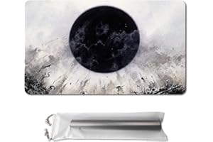 LIUYANZE Board Game MTG Playmat Games Size 60X35 cm CCG Compatible for MTG CCG RPG Trading Card Game (Damnation-Xin)