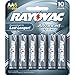 Rayovac 6 Pack High Energy AA Batteries, 815-6HEF