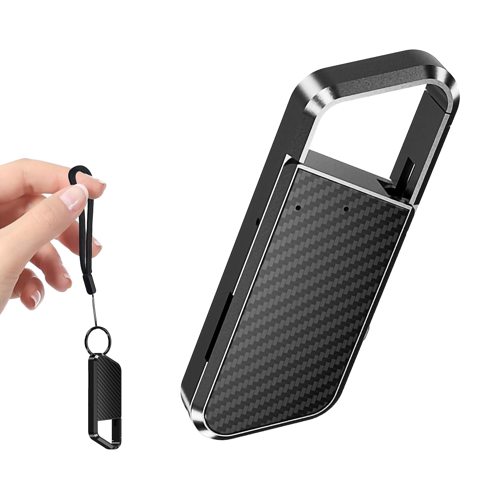 Photo 1 of NekSide Voice Recorder with Playback - 64GB Digital Audio Recorder, HD Noise Cancelling Recorder Device, 1600H Voice Activated Recording for Classes/Meetings/Courses