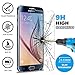 Galaxy S6 Screen Protector, BRIDGEGEN High-Definition Front Tempered Glass Screen Protector with Anti-Bubble Premium HD Clear Film / Touch Responsive Shield for Samsung Galaxy S6 - Retail Packaging